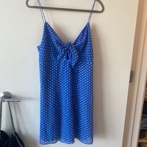 Alice + Olivia blue mini dress